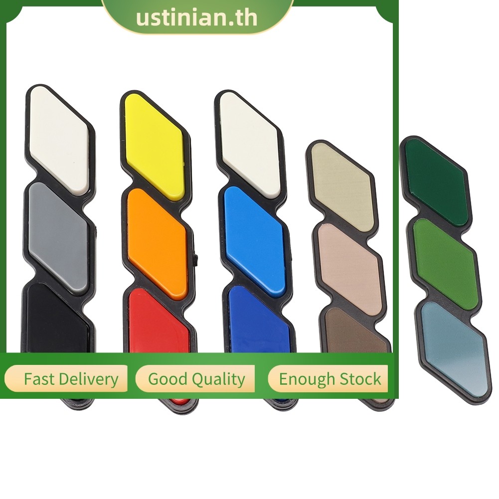 UTIATri-color 3 Grille Badge emblem สําหรับ Toyota 4Runner Rav4 Highlande