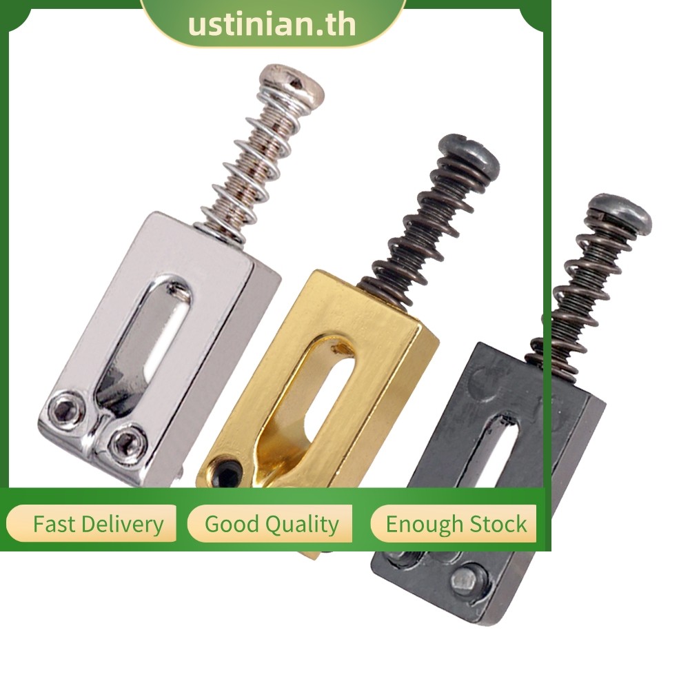 UTIA10.5MM Bridge Saddles กีตาร์ Tremolo Bridge Saddle สําหรับ Strat TL กีตาร์ไฟฟ้า