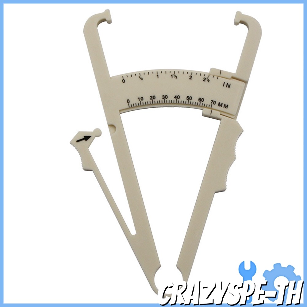 CRA1pcs Body Fat ไม้บรรทัดวัดไขมันไม้บรรทัดสําหรับ Combo พร้อม Body Fat Percentage วัด