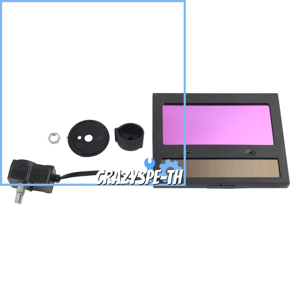 เลนส์หมวกกันน็อคCRAWelding TX500C 110 * 90 มม. เลนส์หมวกกันน็อคเชื่อมแผงโซลาร์เซลล์