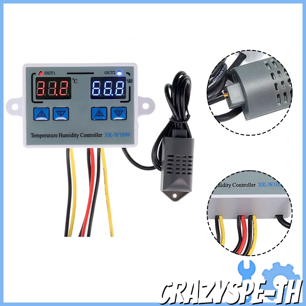 CRAXK-W1099 ตัวควบคุมจอแสดงผลดิจิตอลอัจฉริยะสําหรับอุณหภูมิและความชื้น
