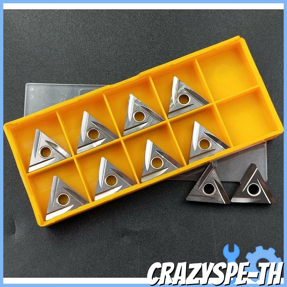 CRA 10 ชิ้น TNMG160404R-2G TNMG331R 2G เครื่องกลึง cnc เปลี่ยนเซรามิคแทรกสําหรับเหล็ก