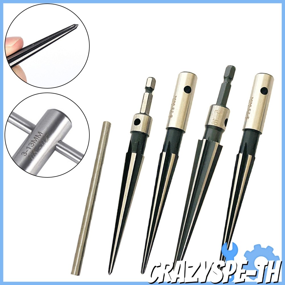 CRA5-16mm Taper Reamer Hand Locating Deburring Enlarge Pin Hole Reamer Metal Reamer