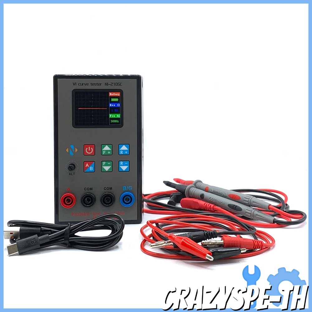 CRA Dual-Channel หน้าจอสี Analog Feature Analyzer VI Curve Tester Fault Tester