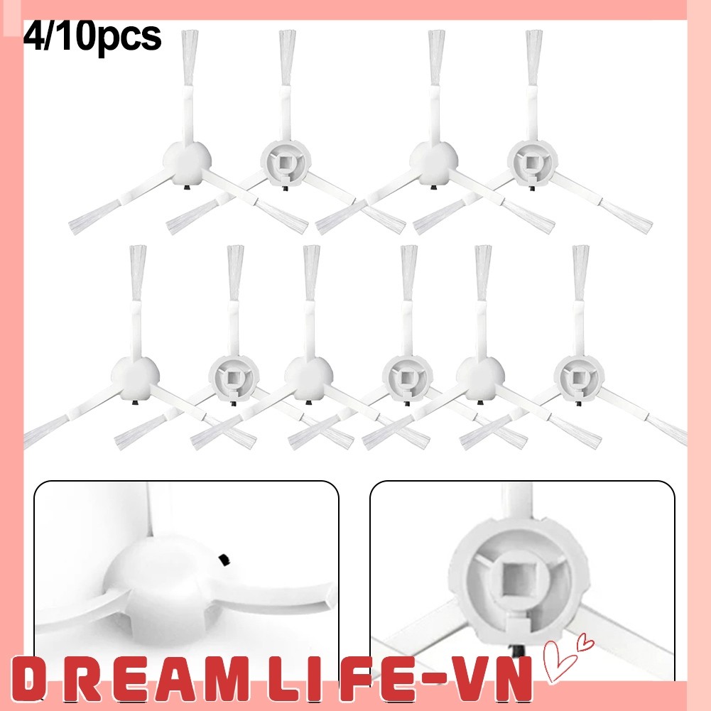 [DREAMLIFE]ชิ้นส่วนเครื่องดูดฝุ่นแปรงด้านข้างสําหรับ Bot สําหรับ L20 สําหรับ Ultra สําหรับ L20 สําหร