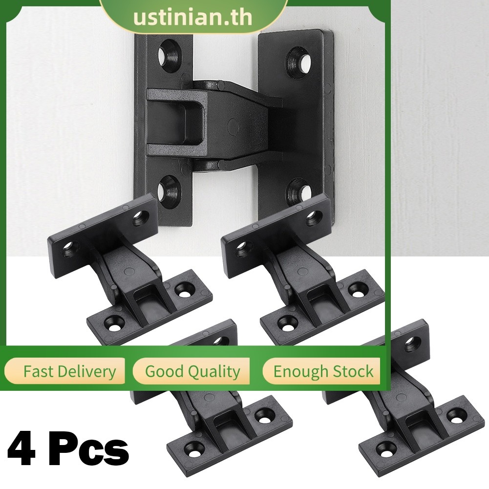 UTIA☆4 Pack Push In ฟิตติ้งกด Fit แผงคลิป Kitchen Plinth Fasteners