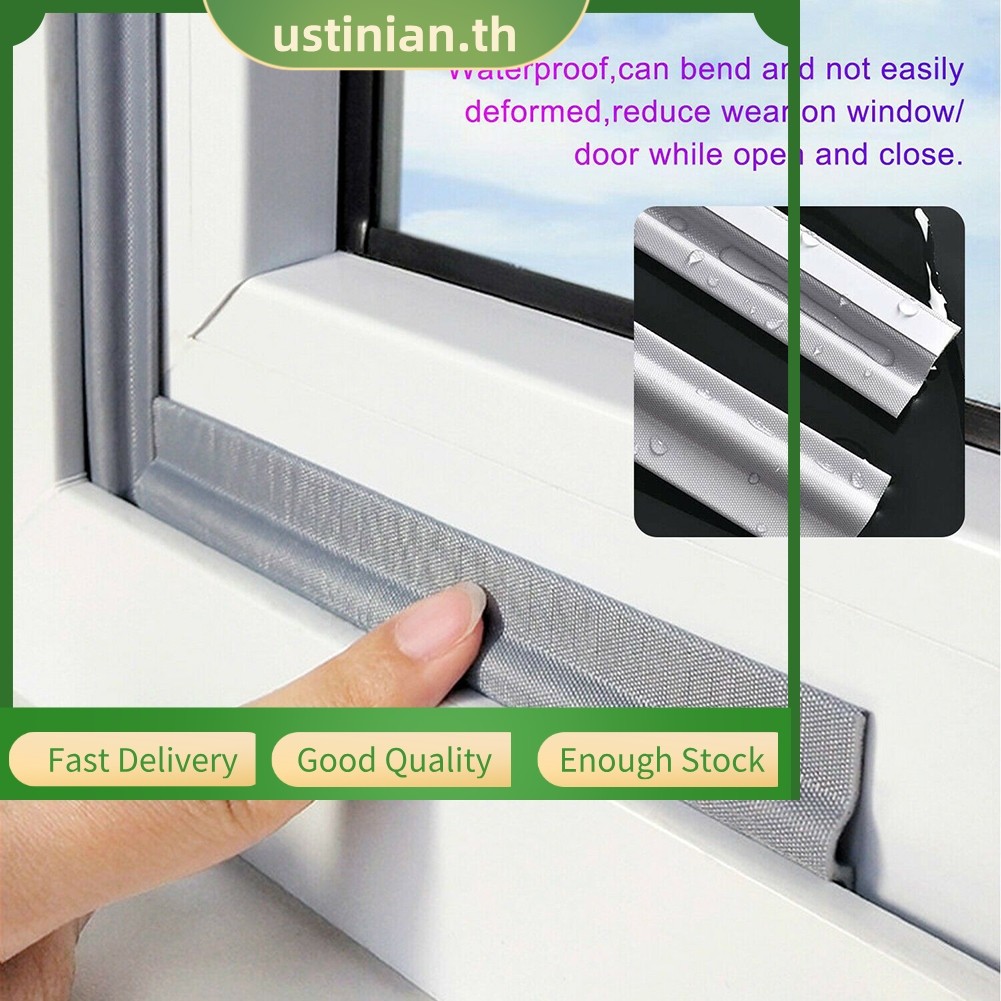 UTIA☆2-8m Weather Seal PU Form Sealing Strip Door Peeler Self Adhesive Home