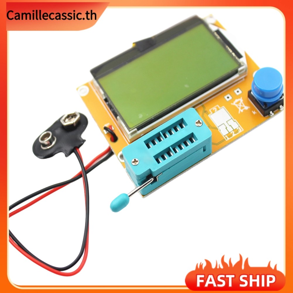 [CAMILLES]เครื่องทดสอบทรานซิสเตอร์กราฟิกล่าสุดสําหรับ LCR-T4 เมตรเครื่องทดสอบทรานซิสเตอร์ไดโอดสําหรั