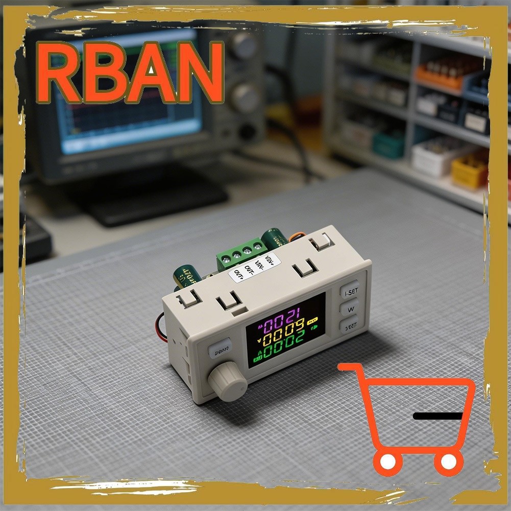 RBANSK120X ตัวแปลง DC Step-Up Step-Down CNC แบบปรับได้พร้อมฟังก์ชั่น MPPT