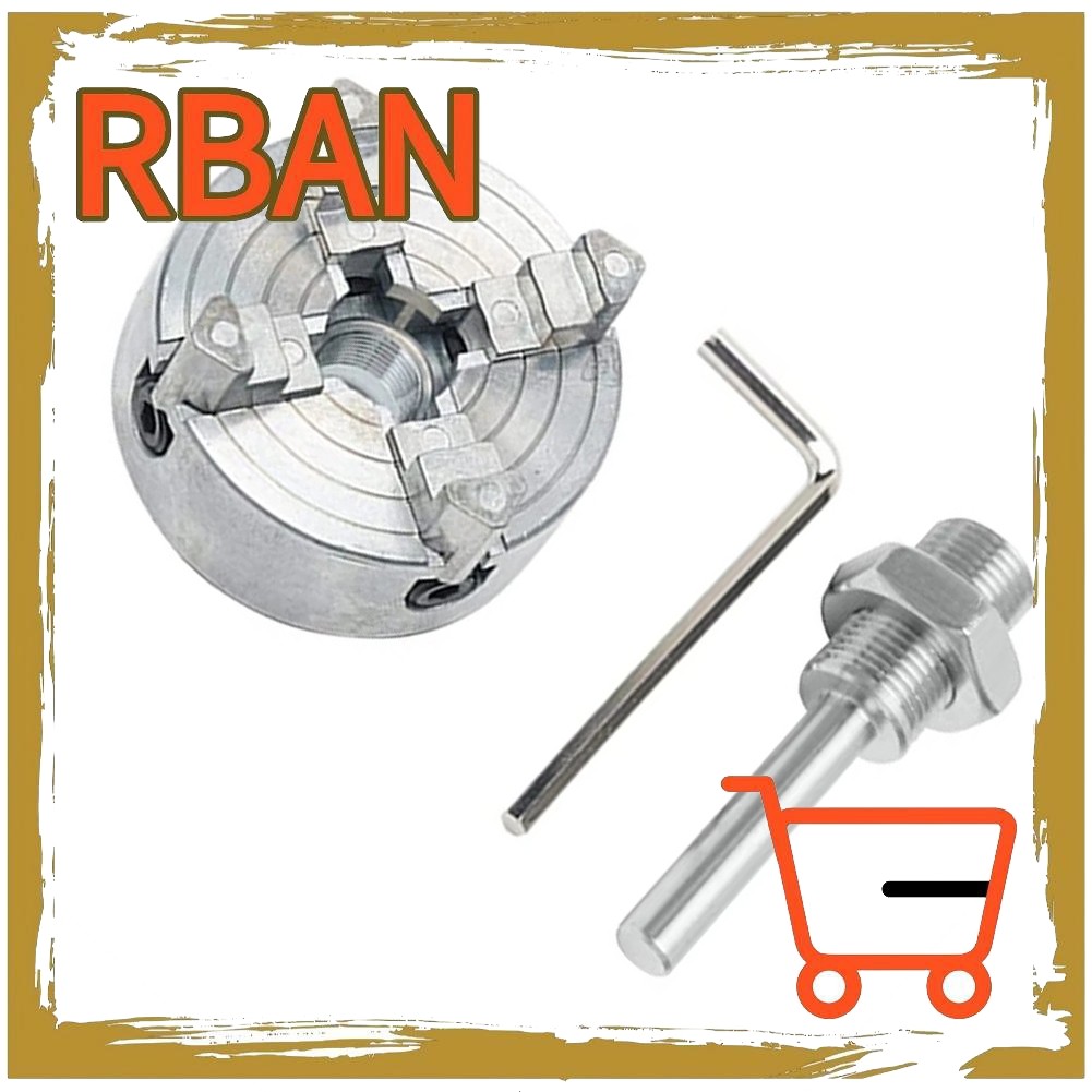 RBANFour-Jaw Chuck Z011A Manual Chuck Clamp สําหรับ Mini เจาะ Chuck สําหรับโลหะสําหรับเครื่องกลึงขนา