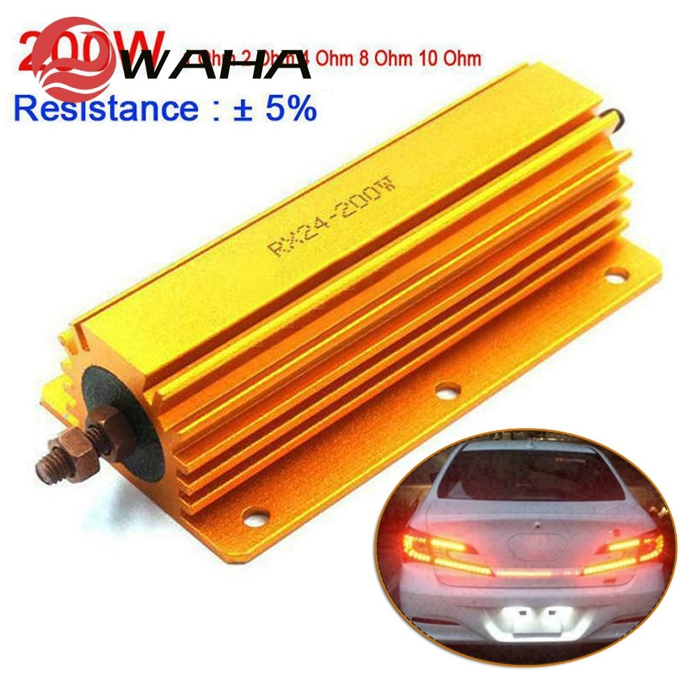 1ohm 2ohm 4ohm 8ohm 8R 200W วัตต์ตัวต้านทานโลหะ 4 หลอด Amp Test Dummy โหลด