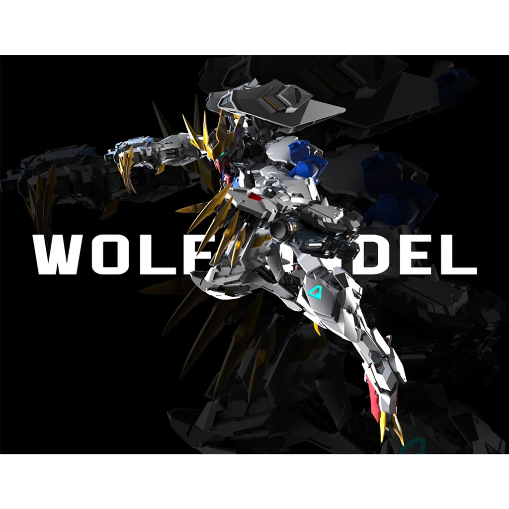 HiPlay Wolf Technology กรอบโลหะ Wolf Model 1/100 Assembly Model