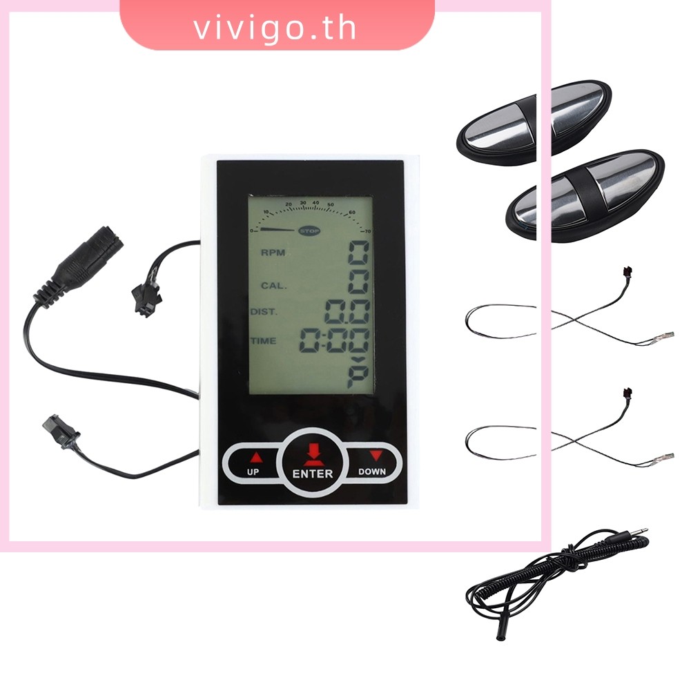 เครื่องวัดความเร็วจักรยานออกกำลังกาย VICIGO สำหรับจอแสดงผลจักรยานและ elliptical trainer
