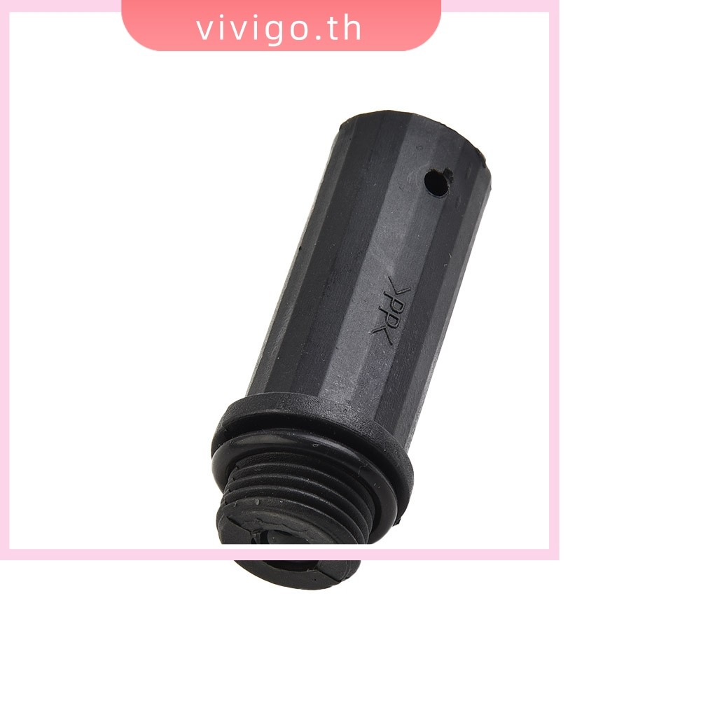 VICIGO☆หมวกน้ํามันปลั๊กหายใจก้านระบายหมวกสําหรับเครื่องอัดอากาศปั๊มอุปกรณ์เสริมสีดํา