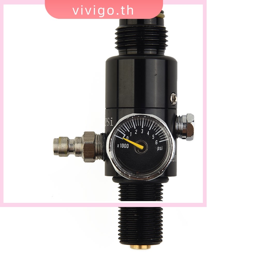 VICIGO☆ตัวควบคุมวาล์ว PCP ของThread 4500PSI HPA เอาต์พุต 2200PSI M18x1.5