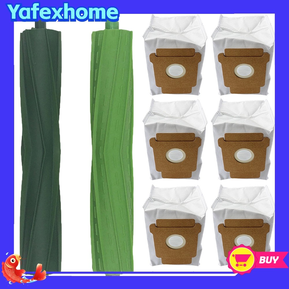 [YAFEXHM] สําหรับ ROOMBA Max 705/706 สําหรับ COMBO: Brush & Sealed Dust Bags!