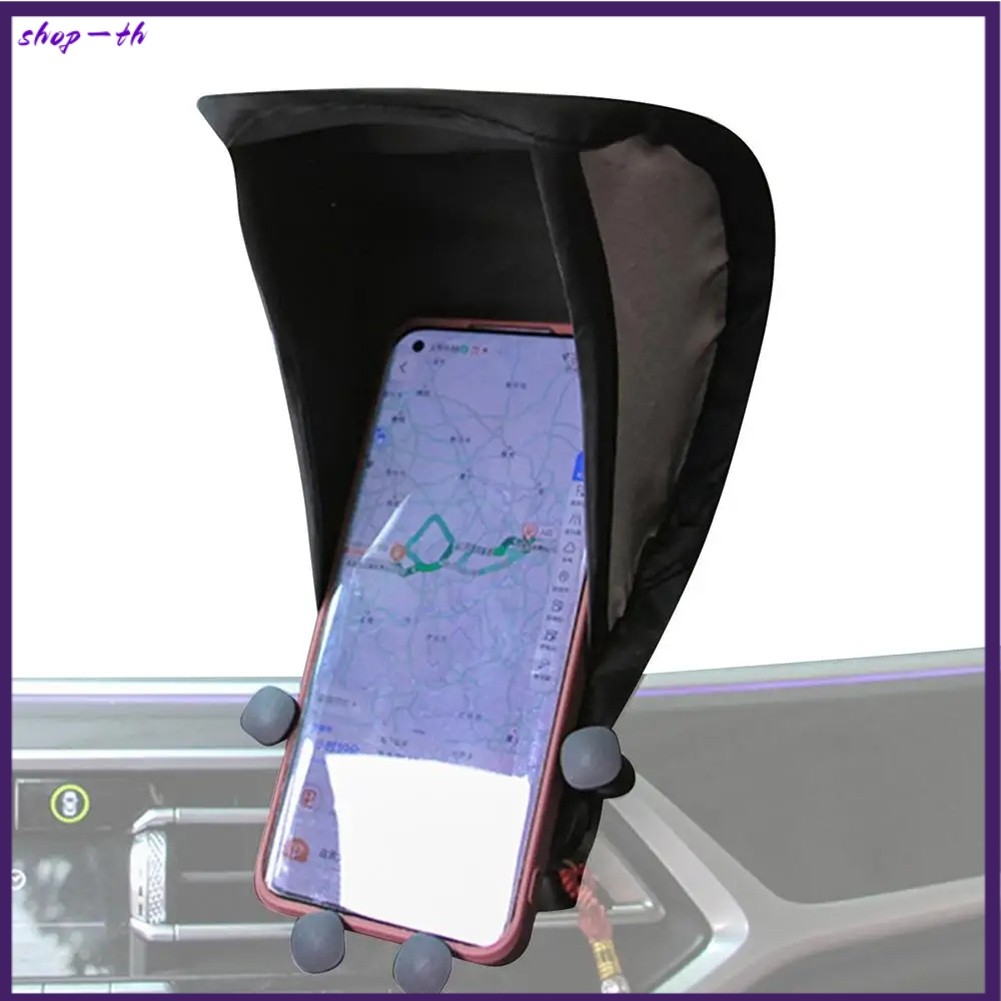 ⭐ การลดราคาครั้งใหญ่⭐ร่มโทรศัพท์ Sun Shade Sun Shade สําหรับโทรศัพท์ที่วางโทรศัพท์มือถือรถรถจักรยานยนต์-[th]