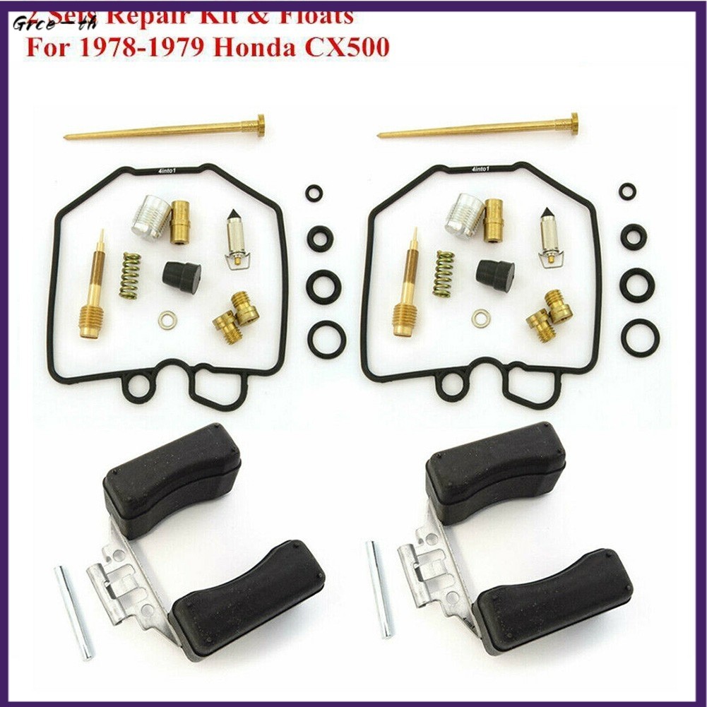 ⚡การลดราคาครั้งใหญ่⚡2 ชุดคาร์บูเรเตอร์สร้างใหม่สําหรับ Honda CX500 CX500C CUSTOM CX500D Deluxe GL500