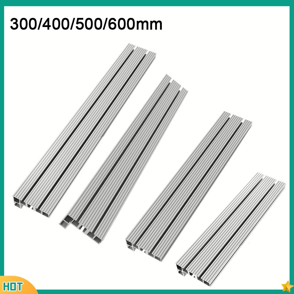 xk7 อลูมิเนียม 75 ประเภท Miter Track T-Slot T-track Backer วงเล็บเลื่อน 300-600 มม.