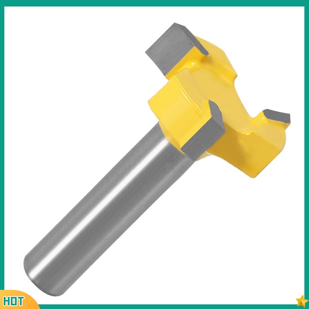 xk7 1 ชิ้น 8 มิลลิเมตร Shank 3 ฟัน T-Slot Router Bit ตรงขอบ Slotting Milling Cutter