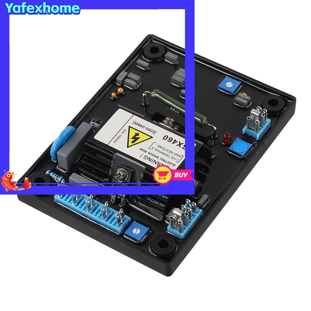 [YAFEXHM] AVR SX460 สําหรับเครื่องกําเนิดไฟฟ้าเครื่องปรับแรงดันไฟฟ้าอัตโนมัติดีเซลเครื่องกําเนิดไฟฟ้