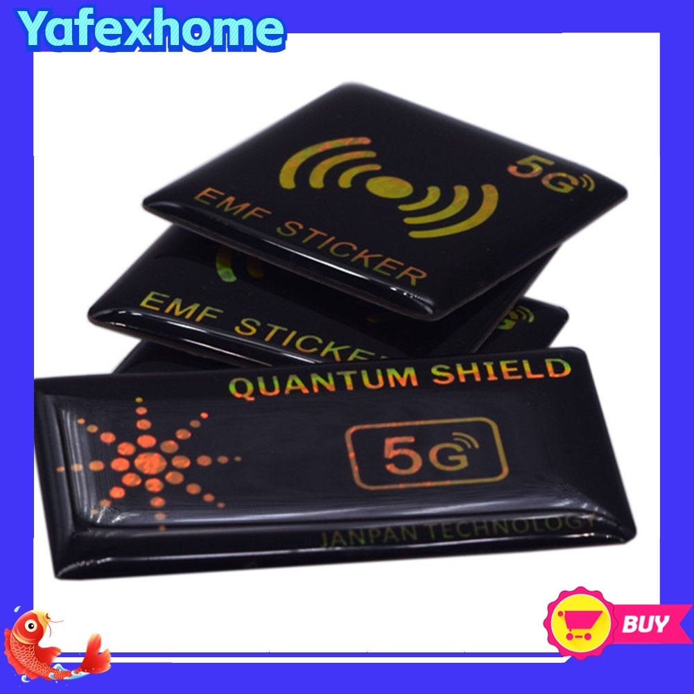 [YAFEXHM] สติ๊กเกอร์ป้องกันรังสี อุปกรณ์อิเล็กทรอนิกส์ EMF สําหรับป้องกัน Neutralizer Blocker