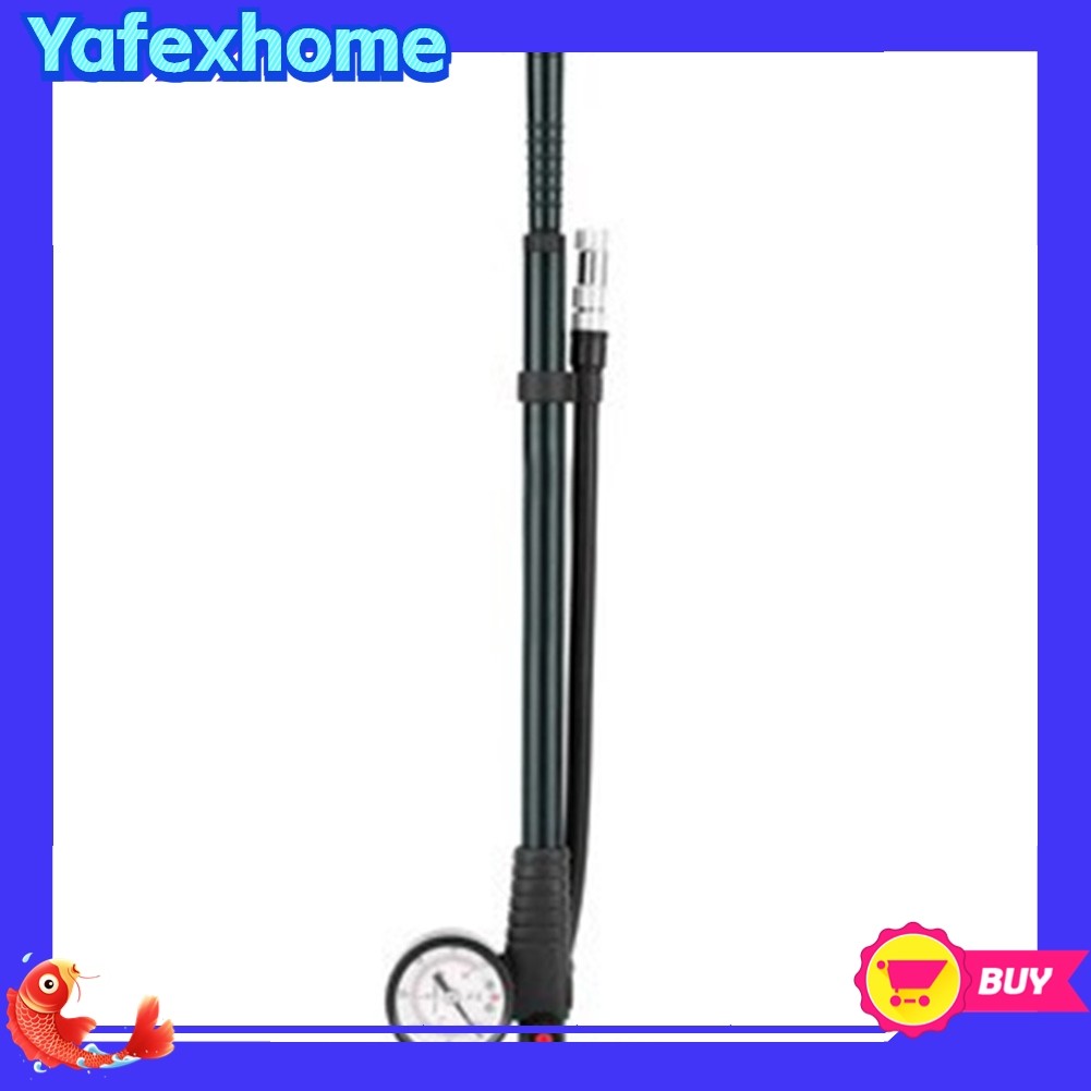 [YAFEXHM] ที่สูบลมจักรยานพร้อมเกจวัดแรงดัน bomba para bicicleta แรงดันสูง 300 Psi