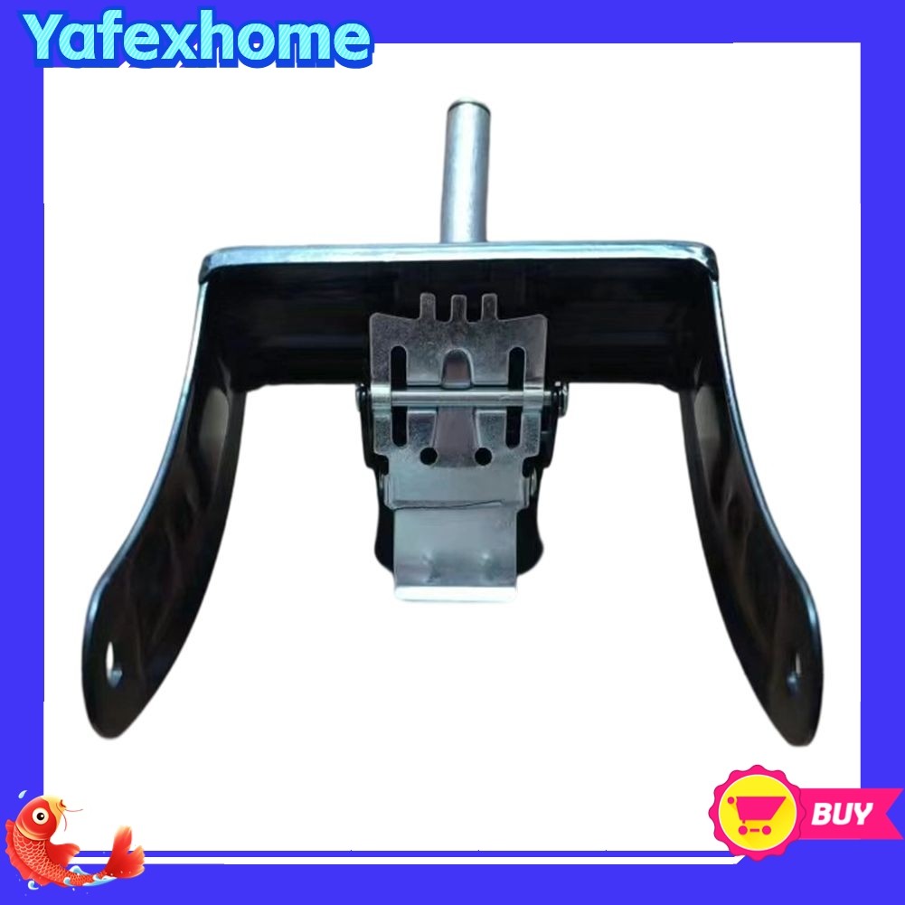 [YAFEXHM] Metal Fork Foot สําหรับ 7"Cart Wheel สําหรับรถเข็น Wagon แบบพับได้ Garden Shopping Cart
