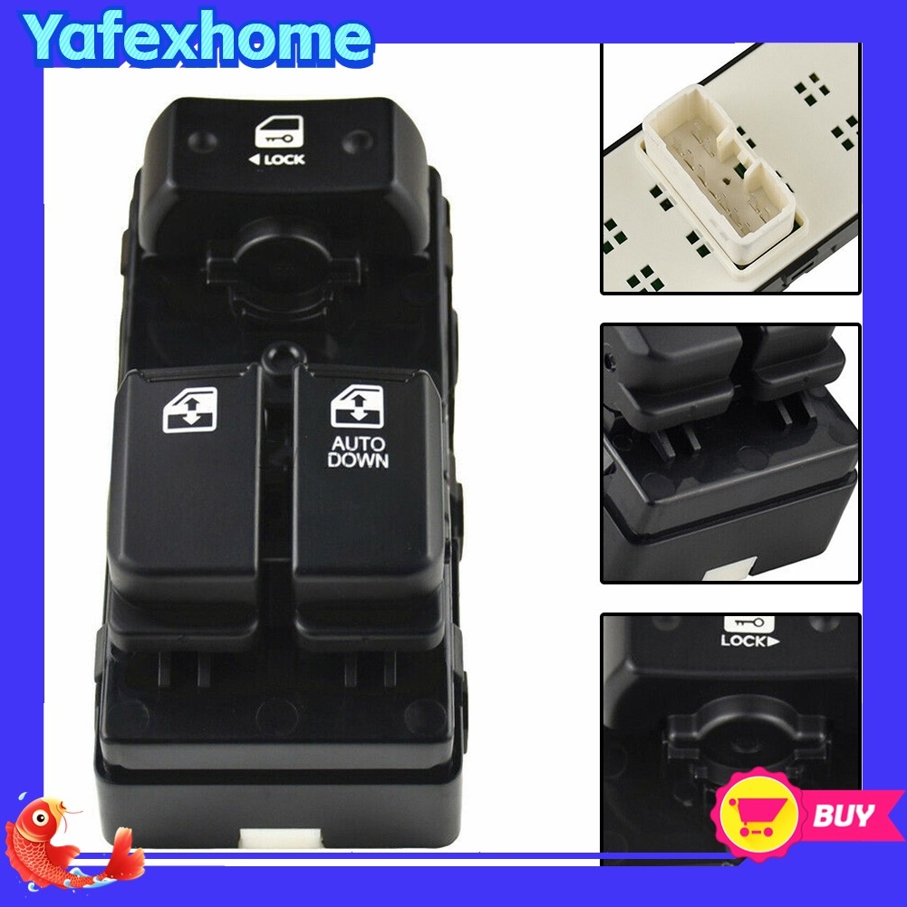 [YAFEXHM] 93571-4H110 สําหรับ Hyundai H1 Starex i800 Grand 07-16 สวิตช์กระจกไฟฟ้า