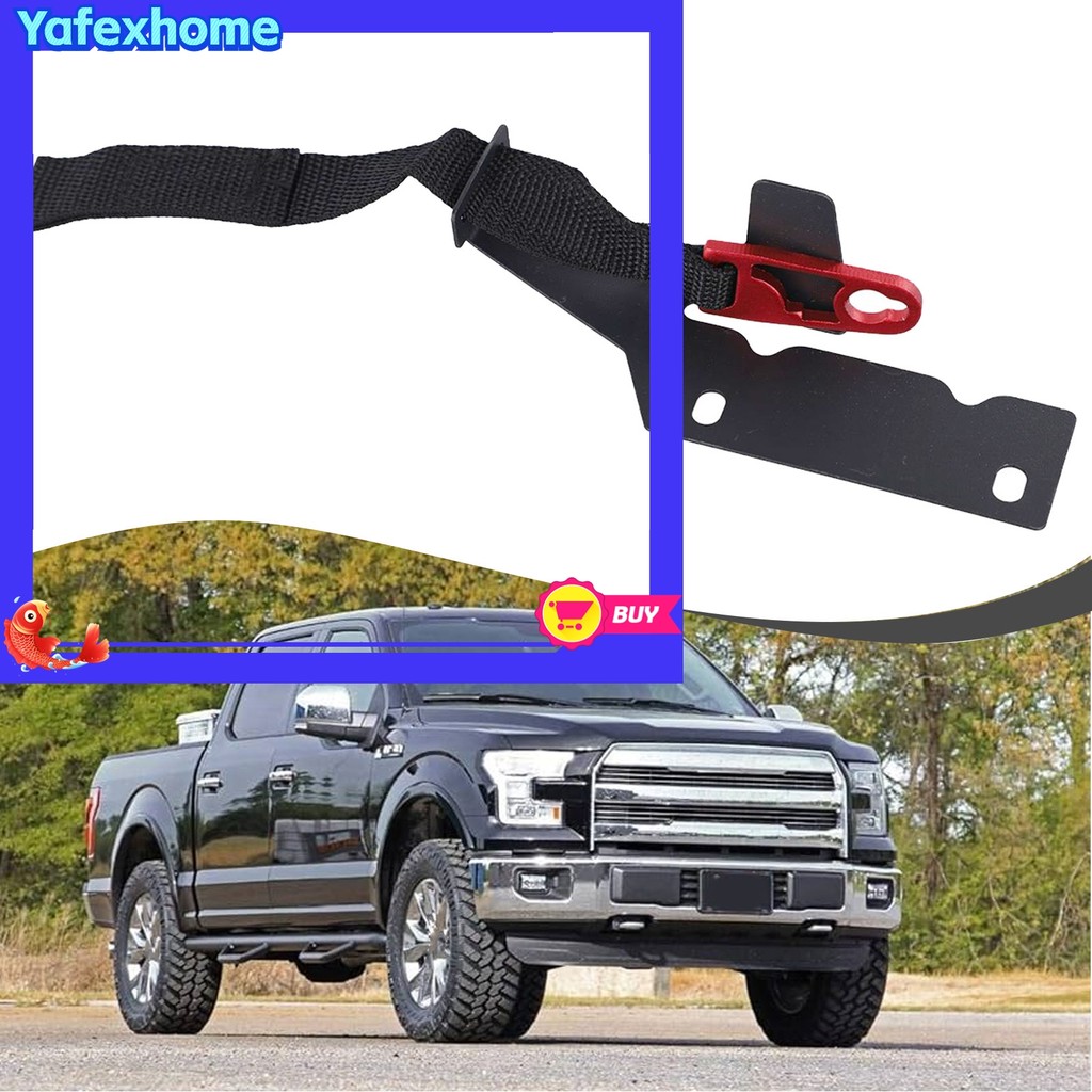 [YAFEXHM] สําหรับ Ford F150 F250 F350 09-22 ด้านหลังสําหรับชุดปล่อยที่นั่งสายสีดํา