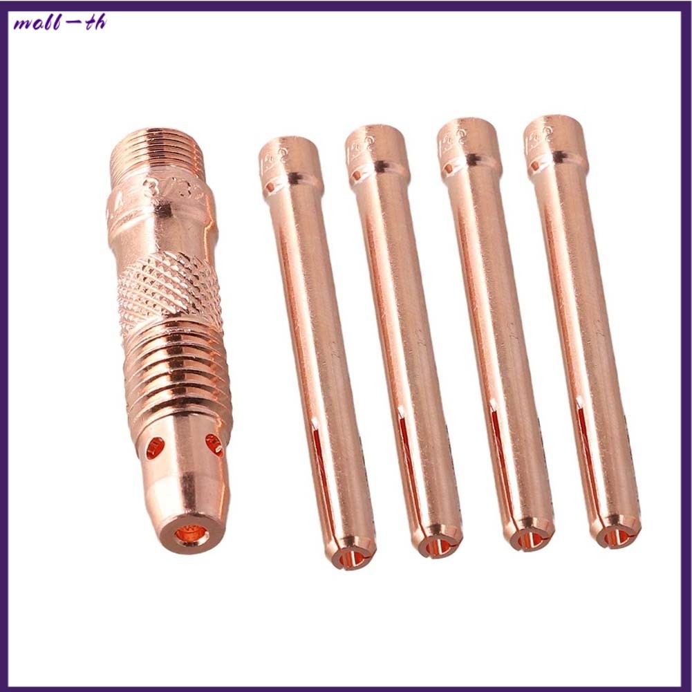 ⭐ ขายดี ⭐5PCS 2.4 มม.สําหรับ TIG 10N32 Collet Body สําหรับ WP 17 18 26 ไฟฉายเชื่อม,10N24 Collet-[lit