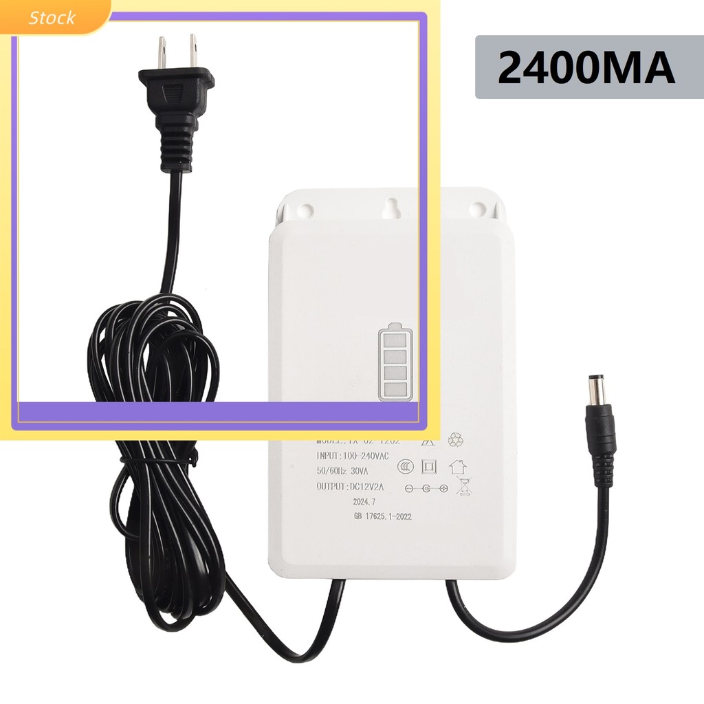 ELECTRainproof 12V2A เครื่องสํารองไฟ UPS การตรวจสอบอะแดปเตอร์ไฟกล้อง