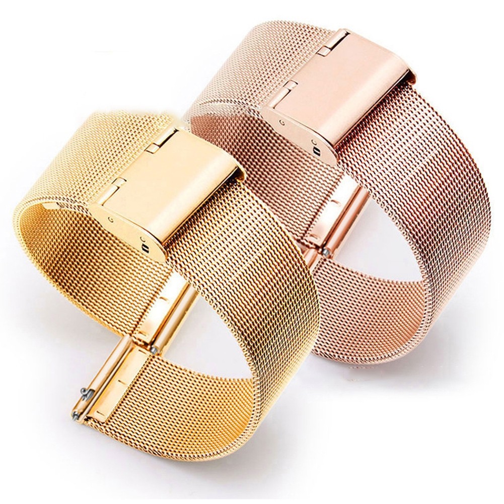 ELECT12-22mm Quick Fit Milanese Loop Bracelet Stainless