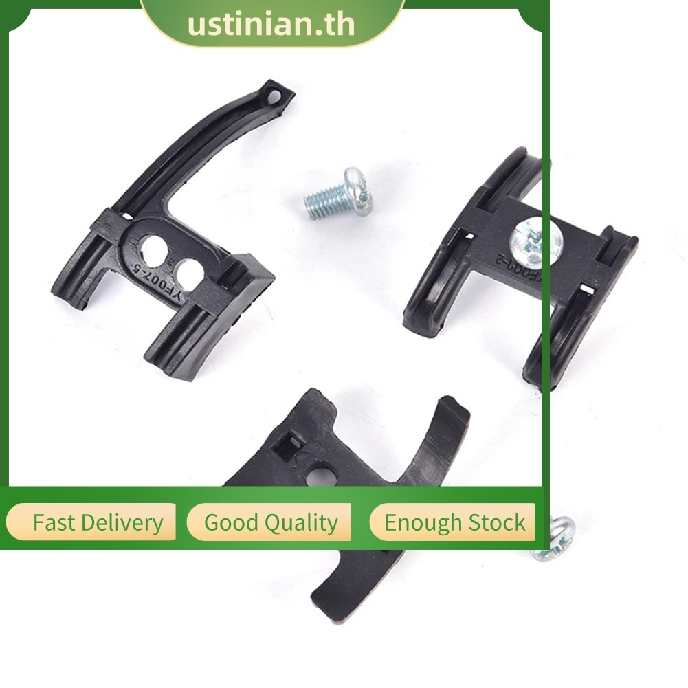 UTIA⭐Bike Shifter Gear Cable Guide สําหรับวงเล็บด้านล่างพร้อมสกรูยึด