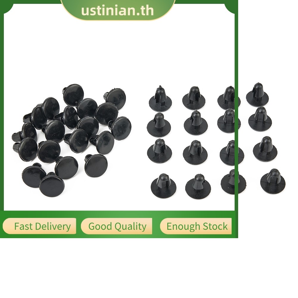 UTIA⭐50x Fastener 5 มม. Dia Hole Push รถแผงประตูคลิปยึดสําหรับ GM Toyota