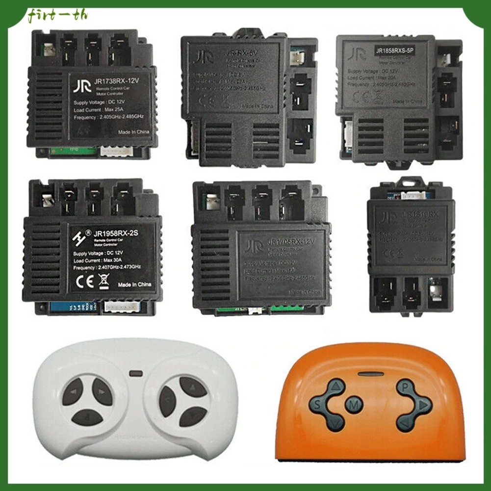 ⭐ การลดราคาครั้งใหญ่⭐JR-RX-12V 6V เด็ก\s รถยนต์ไฟฟ้า RC ตัวรับสัญญาณ JR1958-2S JR1738RX