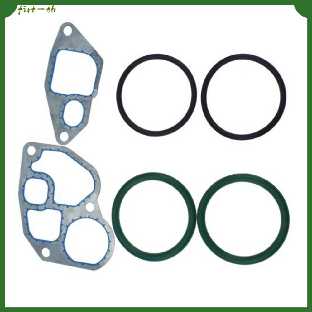 ⭐ มาใหม่⭐1C3Z6C610 1C3Z6K649 น้ํามัน Cooler ปะเก็นชุดสําหรับ Ford 7.3L สําหรับ Navistar