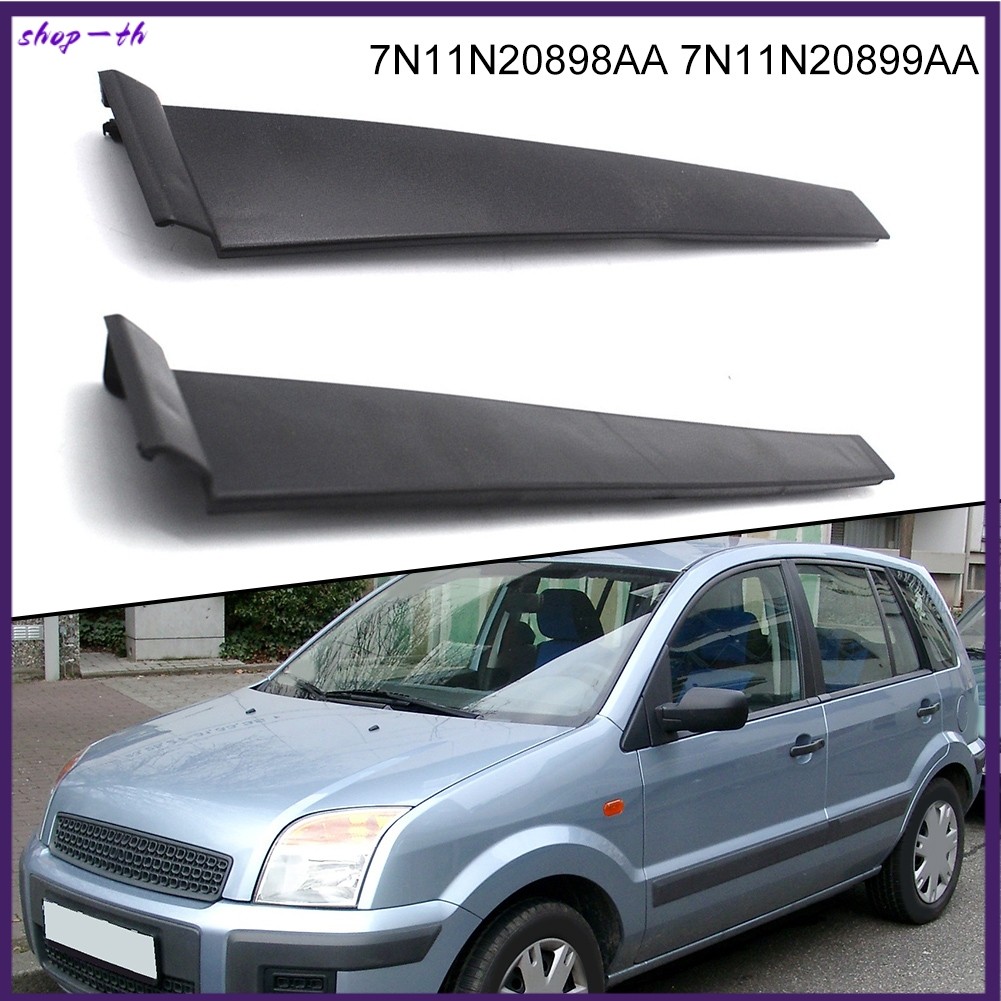⭐ มาใหม่⭐Trim เสาประตูด้านหน้าสําหรับ Ford Fusion 2002-2012 7N11N20898AA 7N11N20899AA-[shop-th]