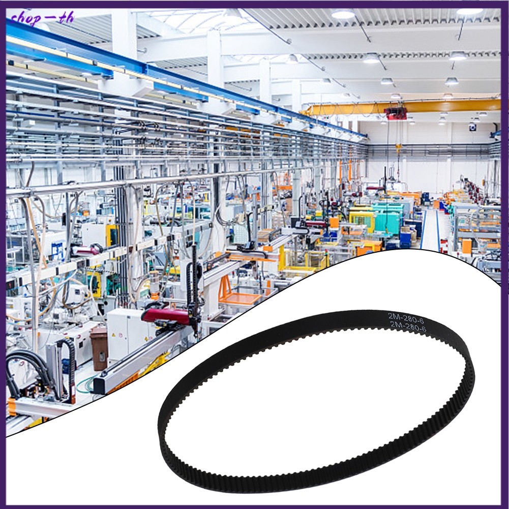 ⭐ การลดราคาครั้งใหญ่⭐2GT Closed Loop Synchronous Timing Belt 2mm Pitch 6mm กว้าง 3D Pri nter Pulley-