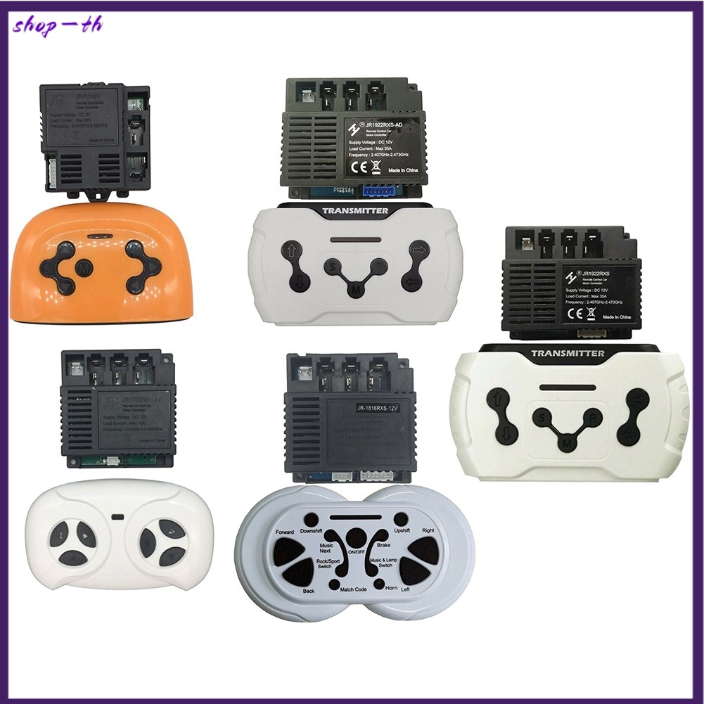 ⭐ การลดราคาครั้งใหญ่⭐HY JR-RX-12V 6V 24V กล่องควบคุมสําหรับเด็ก\s รถยนต์ไฟฟ้า 2.4GHz RC-[shop-th]