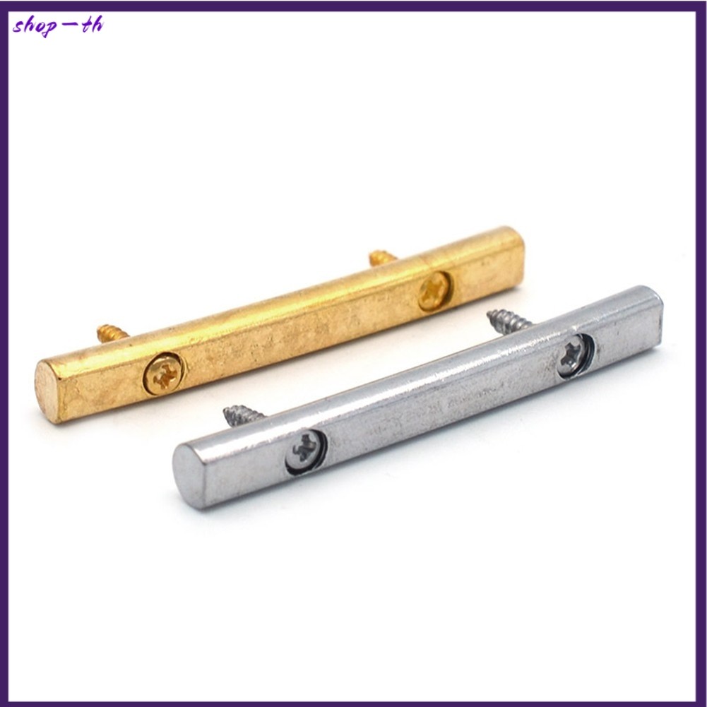 ⭐ การลดราคาครั้งใหญ่⭐48MM String Tension Bar Strings Retainer สําหรับกีตาร์ไฟฟ้า,Chrome,Black,Gold-[