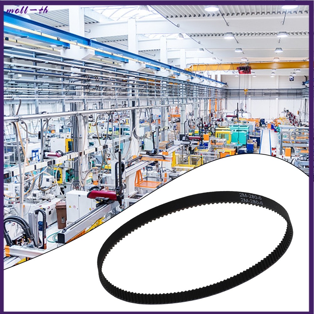 ⭐ การลดราคาครั้งใหญ่⭐2GT Closed Loop Synchronous Timing Belt 2mm Pitch 6mm กว้าง 3D Pri nter Pulley-