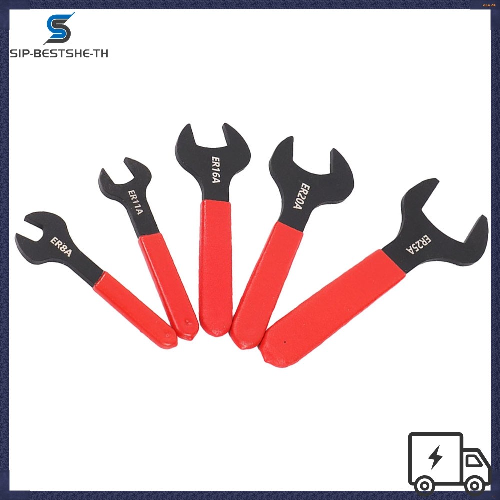 BESTSHE1pc ER8A ER11A ER16A ER20A ER25A ประแจ Spanner เครื่องมือสําหรับ Collet Chuck Holder