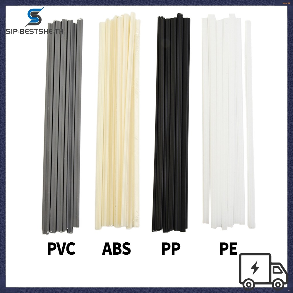 BESTSHE50PCS ลวดเชื่อมพลาสติก ABS/PP/PVC/PE เชื่อมสําหรับเครื่องเชื่อมพลาสติก