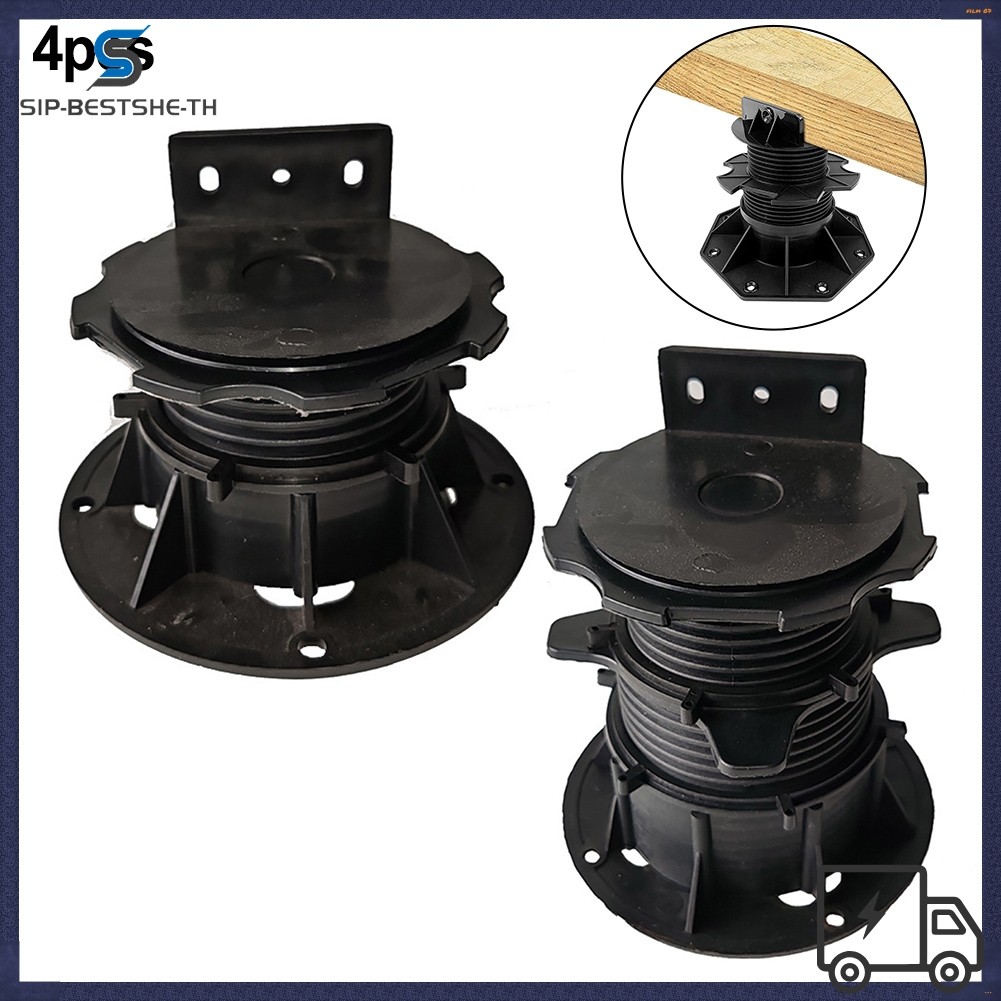BESTSHEAdjustable Decking PESTA-Bearing-Riser-Foot 4-Pack 35mm to 50mm 47mm to 115mm