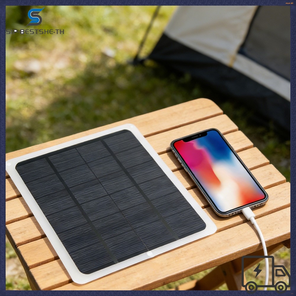 BESTSHE6V 20W Monocrystalline Solar Panel เหมาะสําหรับการชาร์จยานยนต์กลางแจ้ง