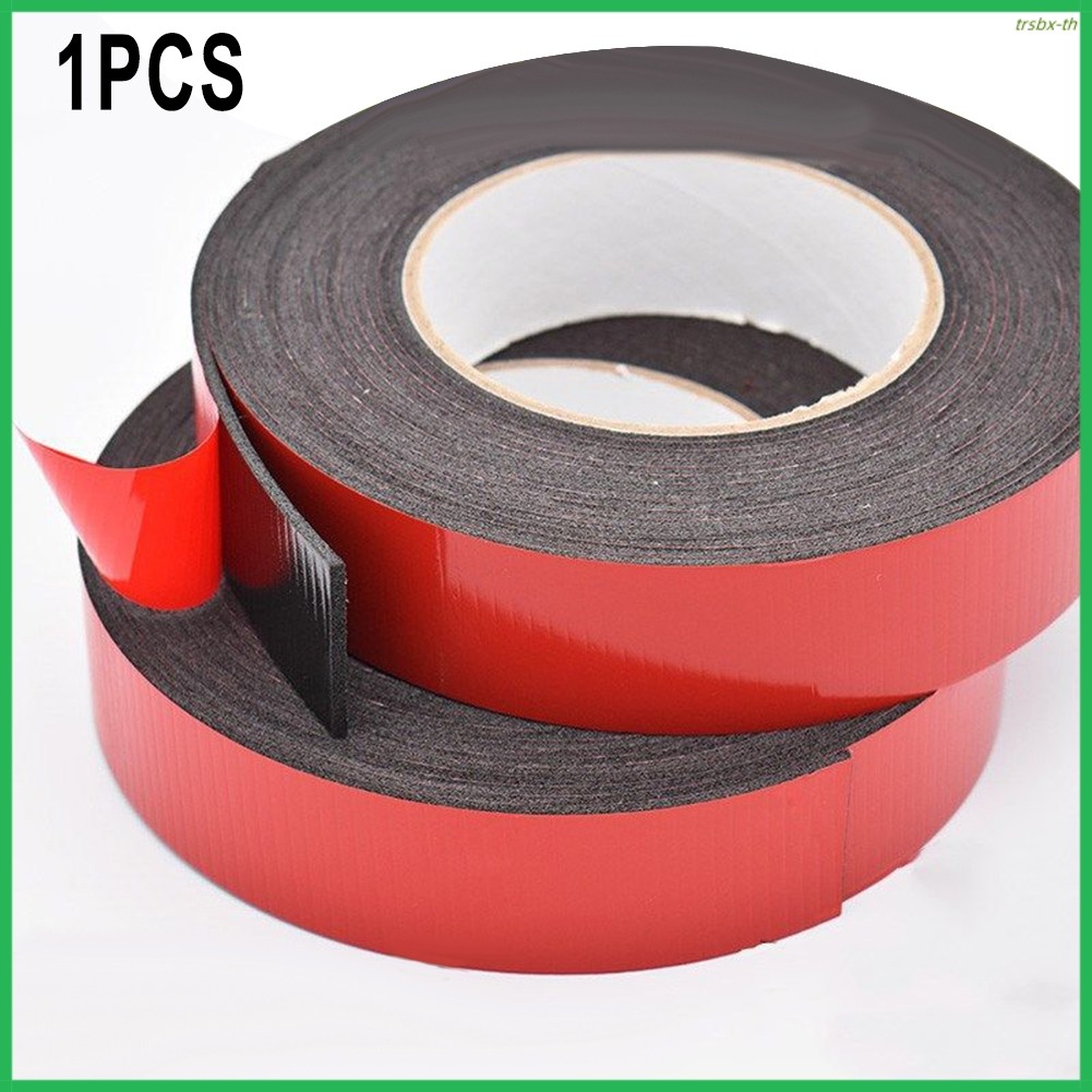 TRSBX❤️BLACK DOUBLE SIDED FOAM AUTOMOTIVE PERMANENT CAR BODY TRIM TAPE