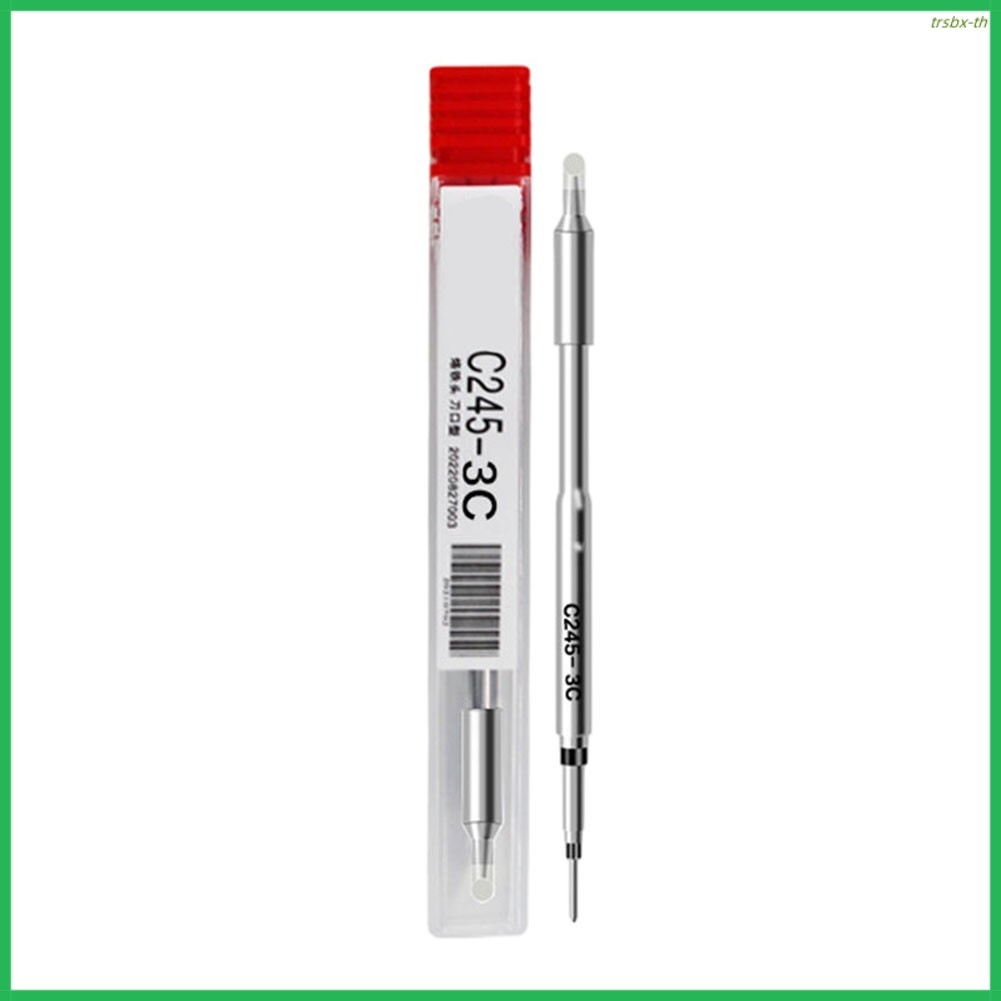 TRSBX❤️C210 C245 หัวแร้งเคล็ดลับหัวแร้งสําหรับสถานีบัดกรีระดับมืออาชีพ
