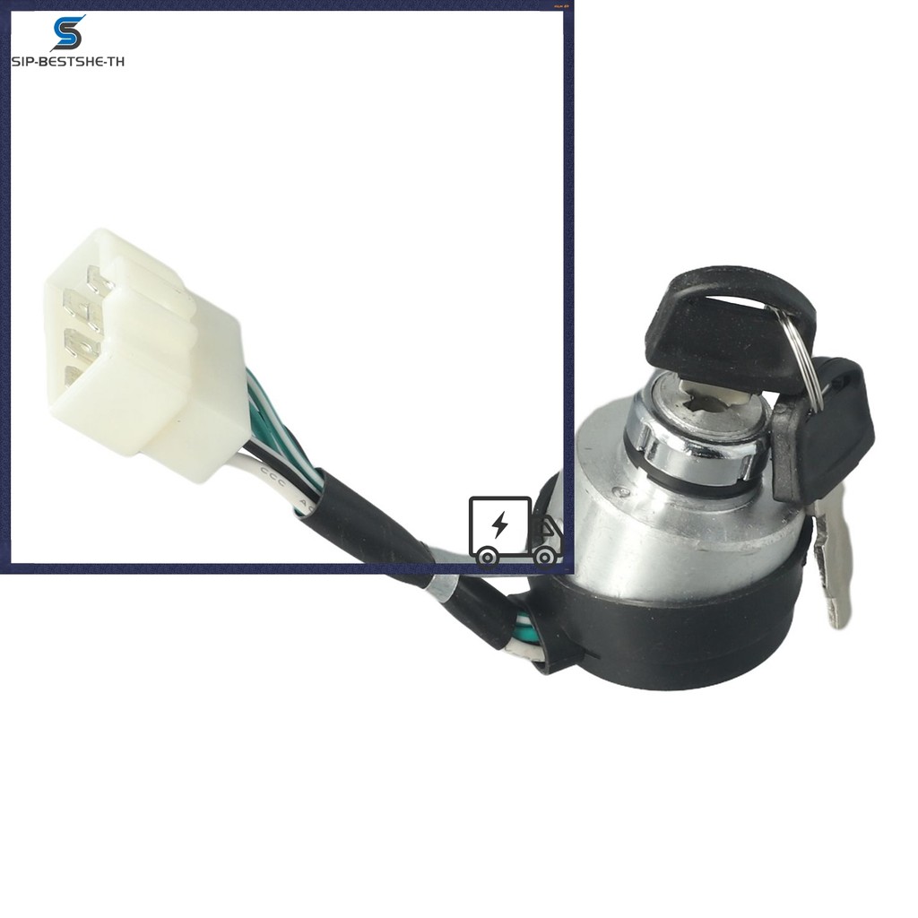 BESTSHEIgnition Key Switch Starter สําหรับเครื่องกําเนิดไฟฟ้า 2-5kW Starter สําหรับรถยนต์/รถพ่วง