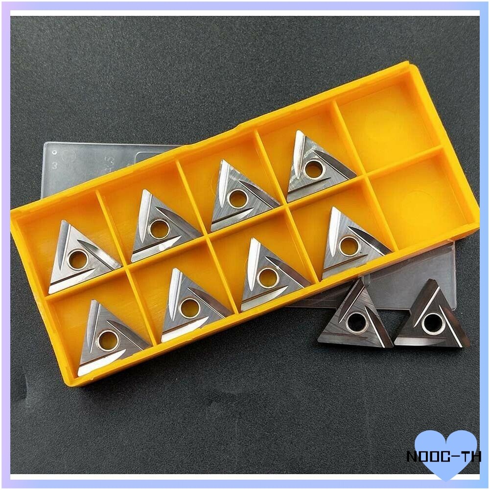 [NOOC]TNMG 10 ชิ้น160404R-2G TNMG331R 2G เครื่องกลึง cnc เปลี่ยนเซรามิคแทรกสําหรับเหล็ก
